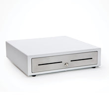 Star Micronics Cash Drawer, CD4-1616WTC48-S2, Choice Cash Drawer, White, 16WX16D, Printer Driven, 4BILL-8COIN for Canada, 2 Media Slots, Cable Inclu - official Star Micronics product image