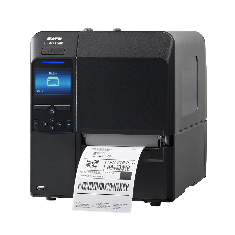 Sato CL4NX Plus 203DPI 4.1" Thermal Transfer Printer LAN/USB/Ser (WWCLP1001)