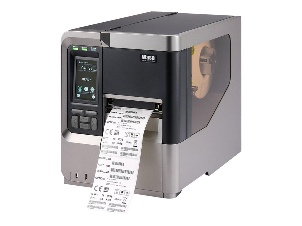 Wasp WPL618 Industrial Barcode Printer 203DPI
