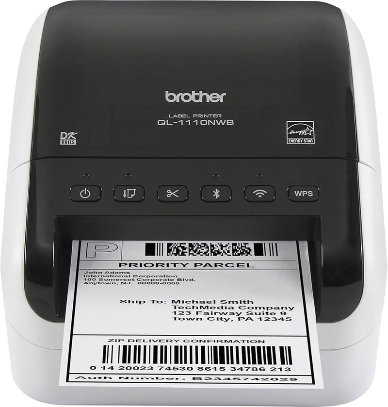 Brother QL-1110NWB Wide Format Professional Label Printer with Multiple Connectivity