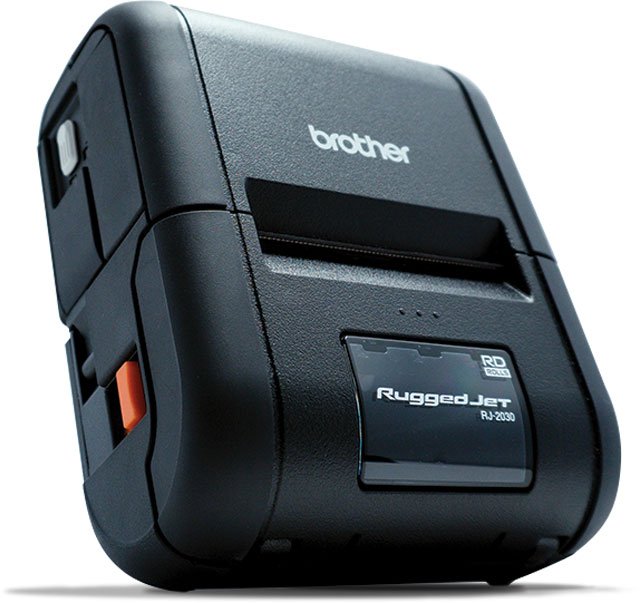 Brother RuggedJet RJ-2150 Mobile 2" Receipt & Label Printer – Wi-Fi, Bluetooth, USB