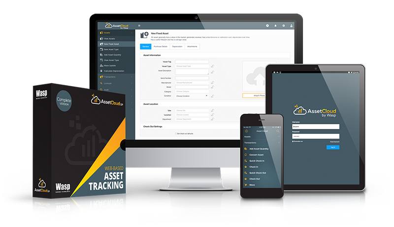 Barcode Asset Tracking System Bundle – Wasp AssetCloud Basic with Scanner & Label Printer