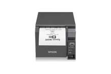 Epson TM-T70II, Front Loading Thermal Receipt Printer, Energy Star Compliant,Serial and USB, Dark Gray, Power Supply Included, Requires Cable (C31CD38134) - official Epson product image