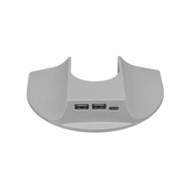 HAT Design Works, Snap On Charging Cap for Single Top Down Mount, Silver