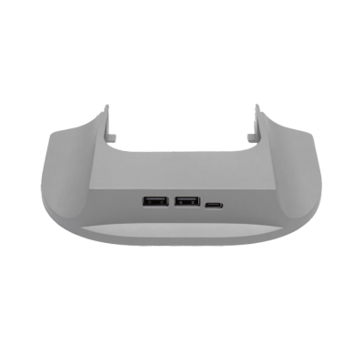 HAT Design Works, Snap On Charging Cap for Dual E2, Silver