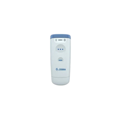 Zebra EVM/DCS, CS6080 Cordless: Companion Scanner, Inductive, Area Imager, Healthcare, FIPS, HC White, Vibration Motor