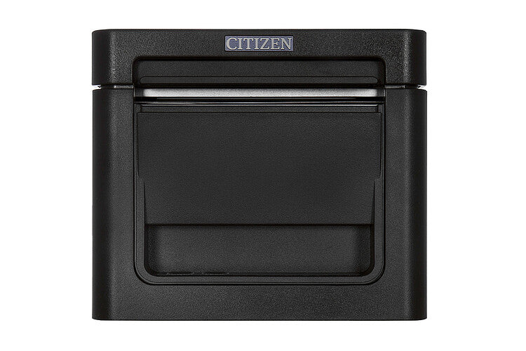 Citizen CT-E651 Front-Exit Thermal POS Printer, USB, LAN and 2.4/5 GHz Wi-Fi, Black - official Citizen product image