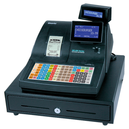 SAM4s NR-510BE flat keyboard commercial cash register