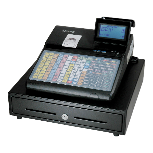 SAM4s SPS-320 flat keyboard single printer advanced cash register