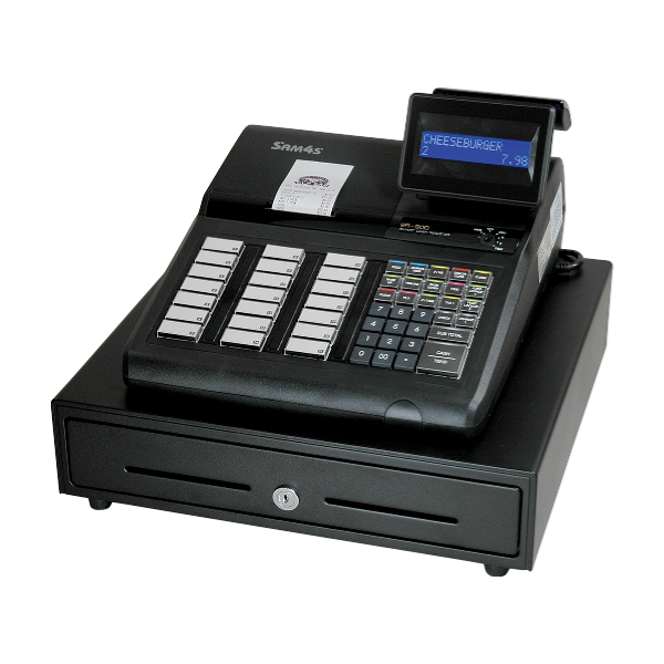 SAM4s ER-925E raised keyboard single printer cash register