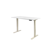 HAT Design Works, Electric Height Adjustable Table Base. 2-Stage, Long Extension, Gray