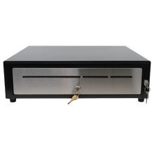 Star Micronics Cash Drawer, CD5-1617WT58-S2, Max Cash Drawer, White, 16WX17D, Printer Driven, 5BILL-8COIN, Dual Media Slots, CD1 Cable Included