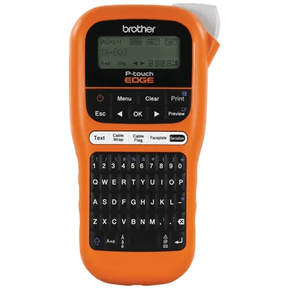 Brother PTE110 Industrial Handheld Labeling Tool Kit (PTE110) - official Brother Mobile product image