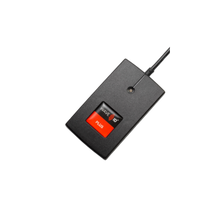RFIdeas, WAVE ID Plus SDK w/iCLASS SE & Seos Surface Mount Black USB Reader, RDR-800W2BKU