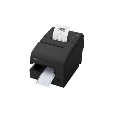 Epson, TM-H6000V OmniLink Multifunction POS Printer, USB/Ethernet, with MICR & Endorsement, Power Supply Included