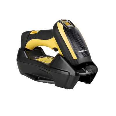 Datalogic, PowerScan PM9600-HP, High Performance, 910MHz, USB Kit, Removable Battery (Kit Includes Scanner, Base Station BC9030-910, Cable CAB-438, Power Brick 8-0935 and Power Cord 6003-0941
