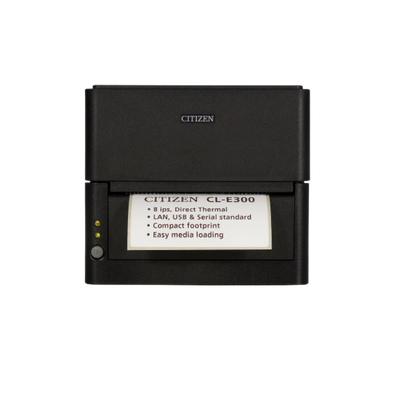 Citizen, CL-E300, Direct Thermal Label Printer, Bluetooth, USB (CL-E303EXXUBBTNA)