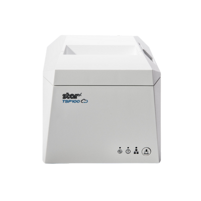 Star Micronics, Thermal Receipt Printer, TSP143IVUE, USB-C, Ethernet (LAN), White
