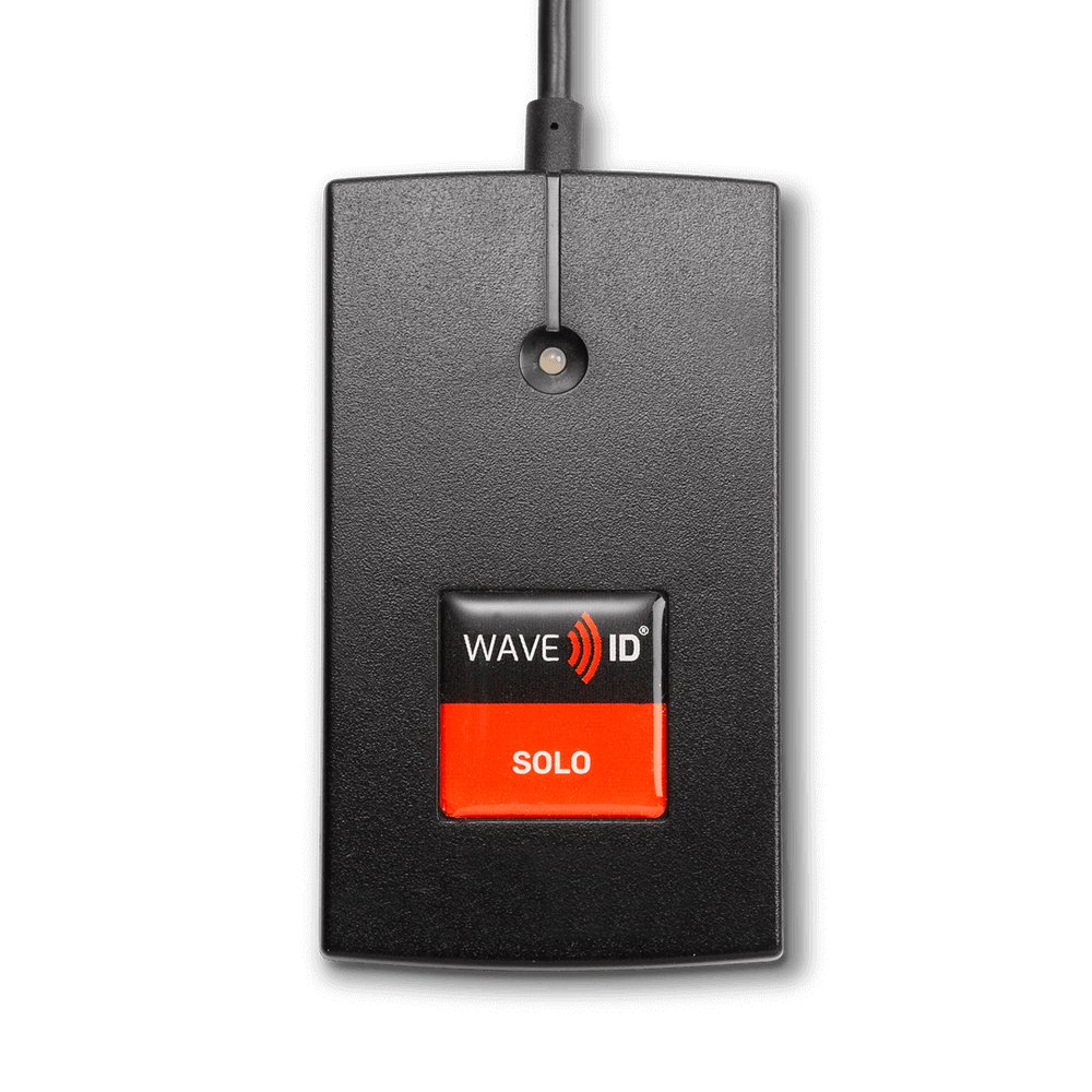 rf IDEAS WAVE ID Solo USB Card Reader for POS (HID Prox, RDR-6081AKU-C06)