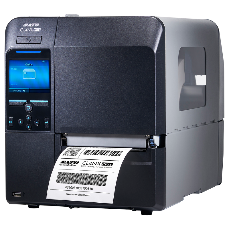 Sato Cl4NX Plus 305DPI 4.1" Thermal Transfer Printer LAN/USB/Ser (WWCLP2001) - official SATO product image