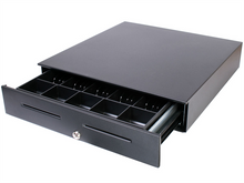 APG Vasario 13" x 13" Cash Drawer – MultiPRO 24V, Black (VB320-1-BL1313-B27)