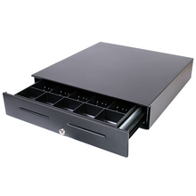 APG Vasario VP101-BL1616 Manual Cash Drawer | 16" x 16", Push Button, B10 Till (Black)