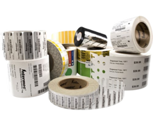 Brother HGES2415PK 18mm Black on White Extra-Strength Adhesive Label Tape 5-Pack