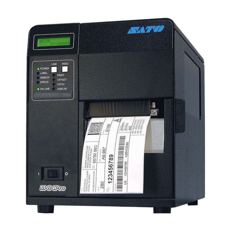 SATO M84Pro WM8420041 203 dpi Ethernet Industrial Label Printer