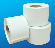 CAS LST-8052 blank continuous thermal label rolls, 60 mm by 100 feet; manufacturer stock image