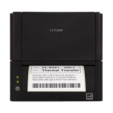 Citizen CL-E300 TT 203 DPI USB LAN & Serial Label Cutter BK (CL-E321XUBNBCA)