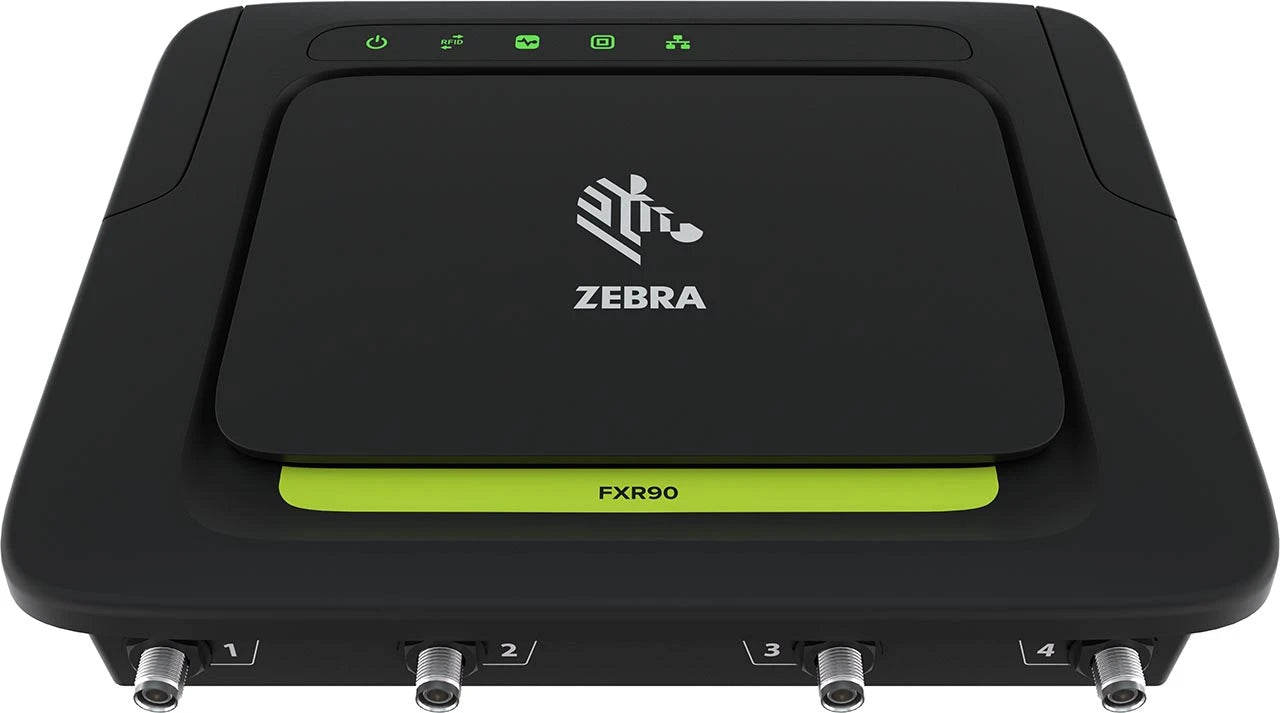 Zebra FXR90 Ultra-Rugged Fixed UHF RFID Reader (4-Port, 5G CBRS, Wi-Fi 6, Bluetooth 5.3, US)
