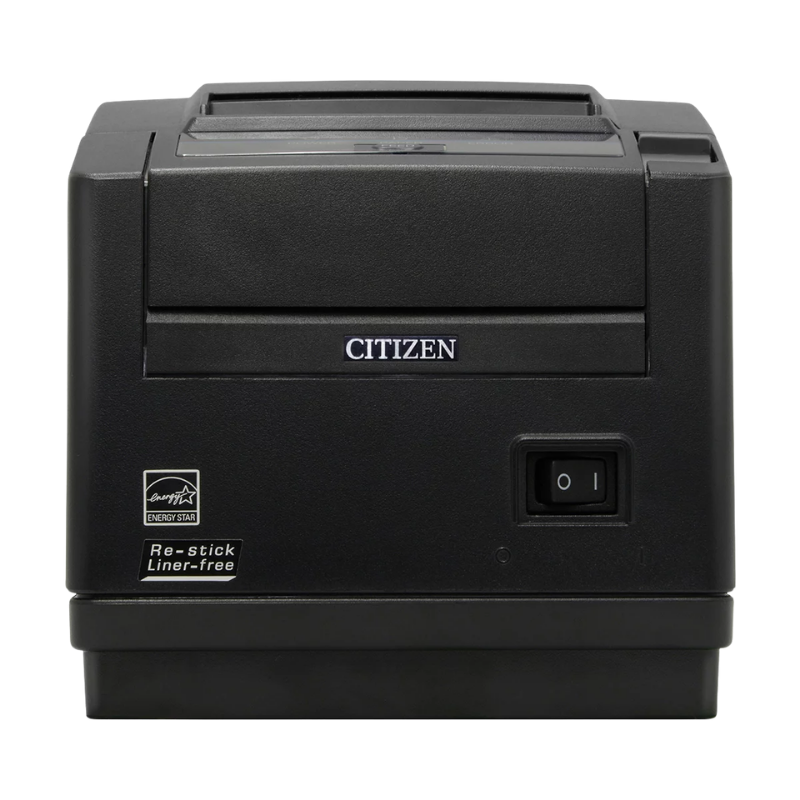 Citizen Thermal POS Top Exit Re-stick Linerless USB Host LAN(XML)-ETH BK (CT-S601IIS3HETUBKR)