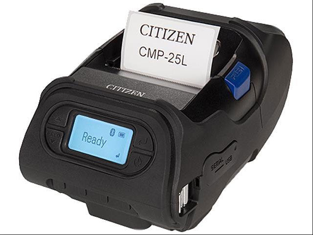 Citizen CMP-25L Mobile Printer, USB, Wi-Fi and ZPL