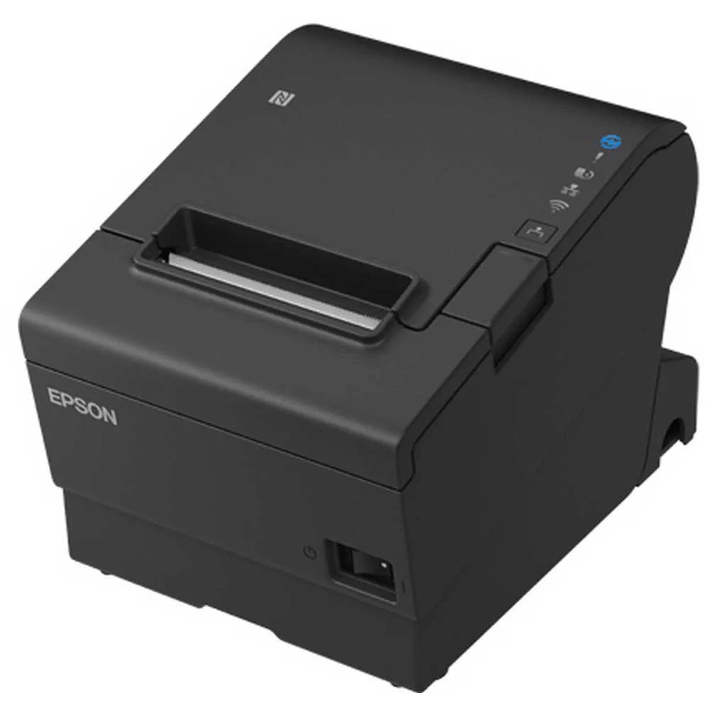 Epson TM-T88VII Thermal Receipt Printer – Ethernet, USB & Serial POS Printer (Black)