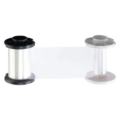 HID Fargo Thermal Transfer Overlaminate, Clear, 500 Count, for Use with HDP5000/5000E, Cartridge 1 or 2 - 082615