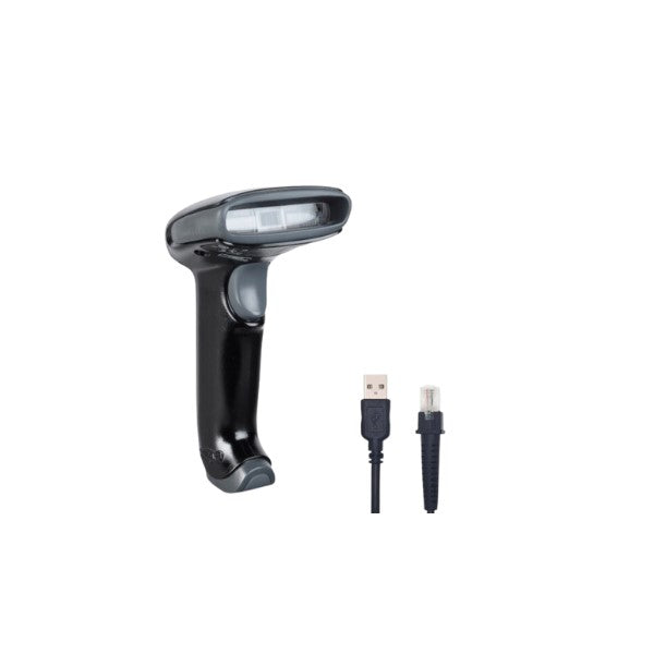 Honeywell Hyperion 1300g USB Kit Scanner (1300g-2) 1D Black USB Type A 3M Straight Cable (CBL-500-300-S00) Docs Mexico (1300G-2USB-N)