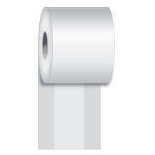 Max stick,  MAXSTICK2GO 55G Side Edge Adhesive Sticky Paper, Direct Thermal, 3.125" X 160, 1" Core, 2.75" Od, 24 Rolls per...