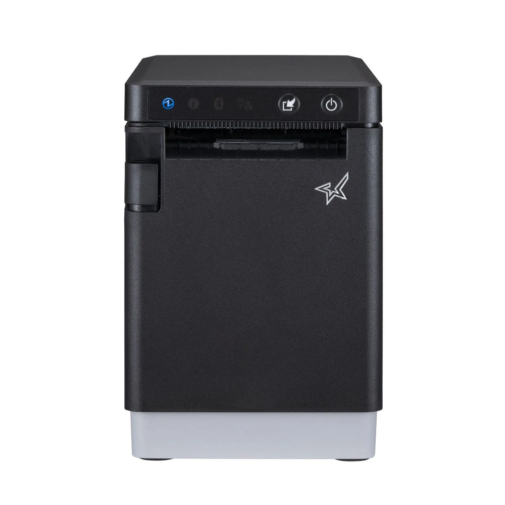 Star Micronics mC-Label2 X4 Thermal Label Printer (Black, WLAN, LAN, Bluetooth, USB-C, 2”)