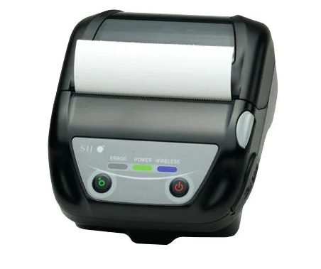 Seiko MP-B30l Mobile Label Printer Bluetooth 203 DPI 127mm/Sec Support Paper Widths Of 58mm 77mm 80mm (MP-B30L-B46JK1-E9)