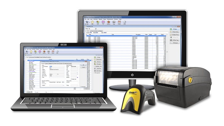 Wasp Barcode Labelling Software + Hardware Desktop Bundle