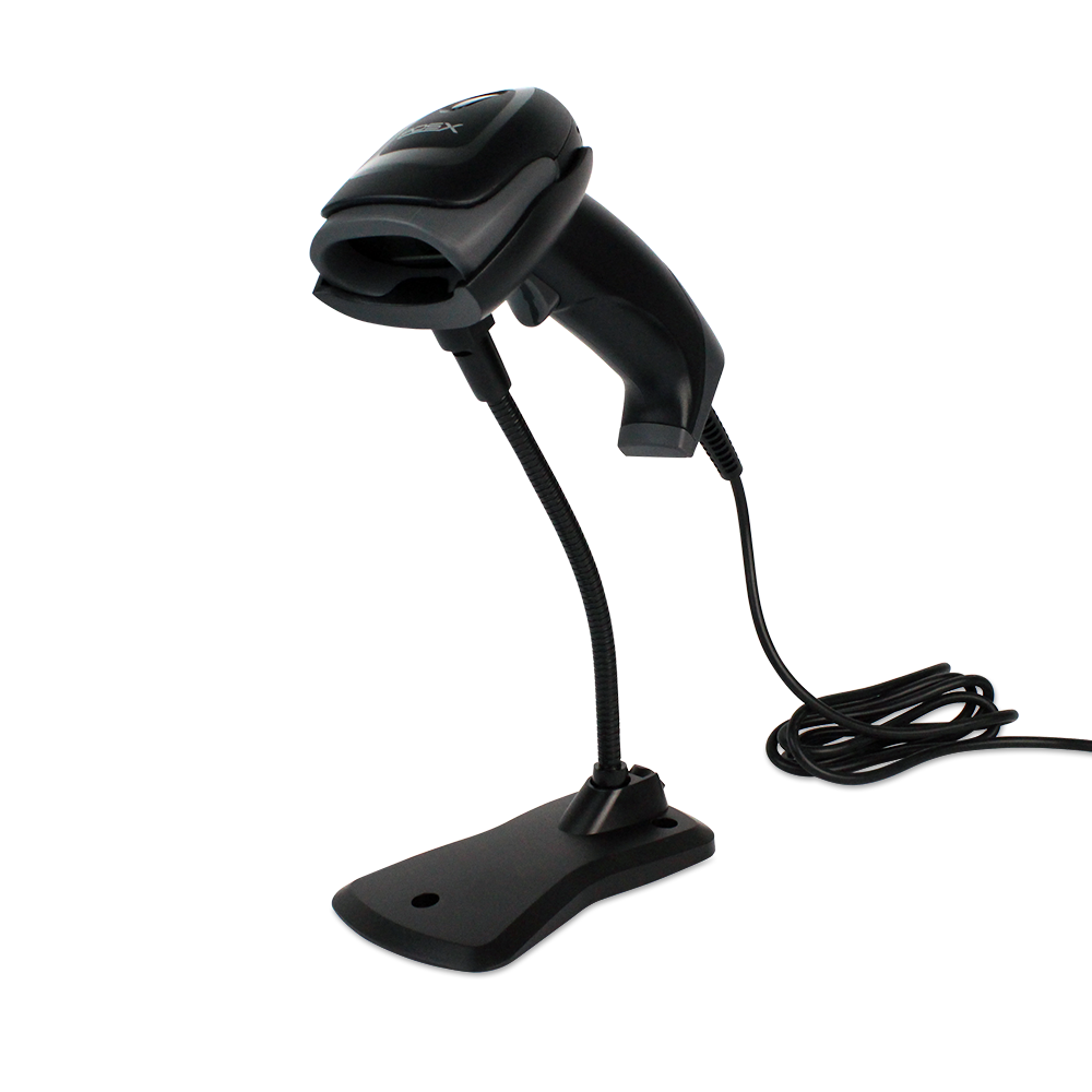 POS-X ION Linear 2 barcode scanner with presentation stand — 995ED048200333