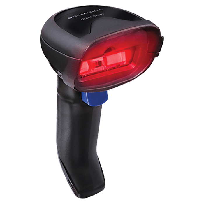 Datalogic QuickScan QD2220 1D Barcode Scanner USB Kit, Black