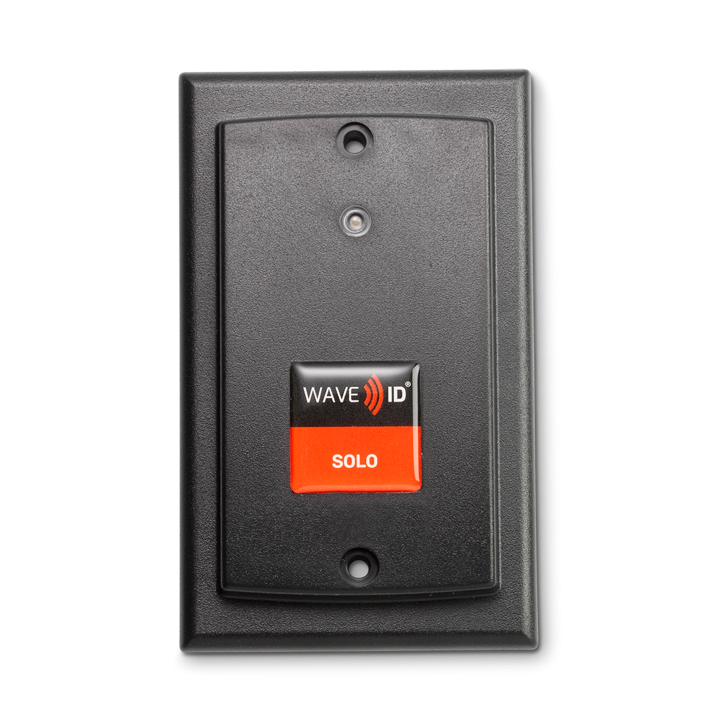 rfideas WAVE ID Solo Keystroke HID Prox Surface Mount Black USB Reader RDR-60W1AKU (RDR-60W1AKU)