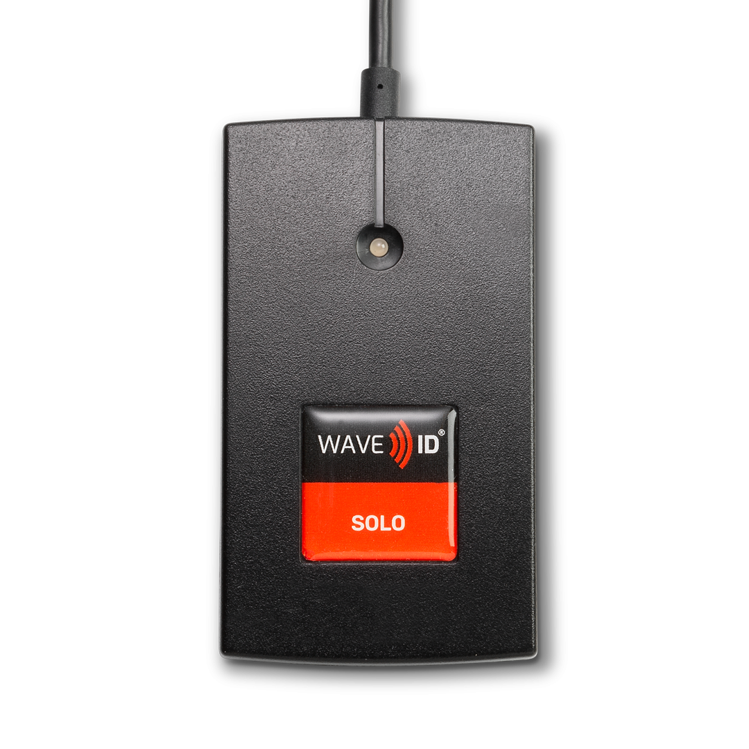 rfideas WAVE ID Solo SDK 13.56MHz CSN Black USB Reader RDR-7582AKU Imprivata HDW-IMP-75 (RDR-7582AKU)
