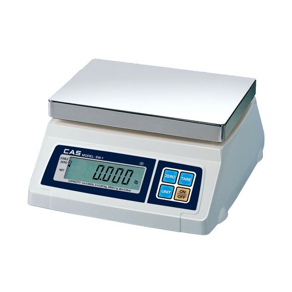CAS SW-1D Series Dual Display Portion Control Scale product image