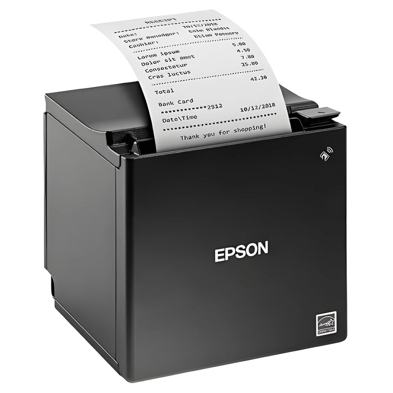 Epson TM-m30III Thermal Receipt Printer USB Ethernet | Compact POS Printer (C31CK50012) - Epson C31CK50012