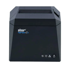 Star Micronics Thermal Printer, TSP143IV Uewb Sk Gy Us, TSP100IV X4, Liner-Free Thermal Printer for Sticky Paper, Cutter, USB-C, Ethernet (LAN), Wla