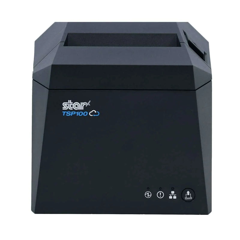 Star Micronics TSP143IVUE SK Linerless Sticky Thermal Printer, USB-C & Ethernet, Gray, 37952430