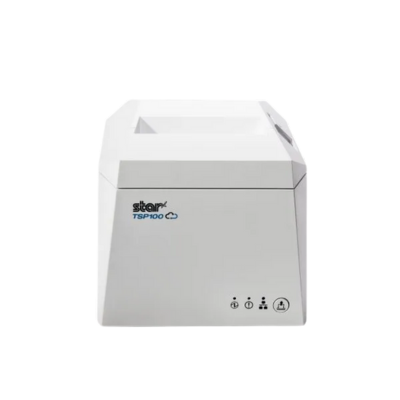 Star Micronics Thermal Printer, TSP143IV Uewb Wt Us, TSP100IV X4, Thermal, Cutter, USB-C, Ethernet (LAN), WLAN, Bluetooth, Cloudprnt, ANDROID Open...