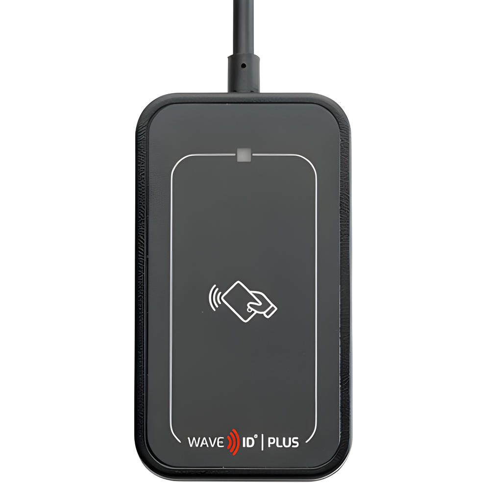 rf IDEAS WAVE ID Plus Mini Keystroke iCLASS ID/SE/Seos USB Reader - RDR-80031BKU-V2